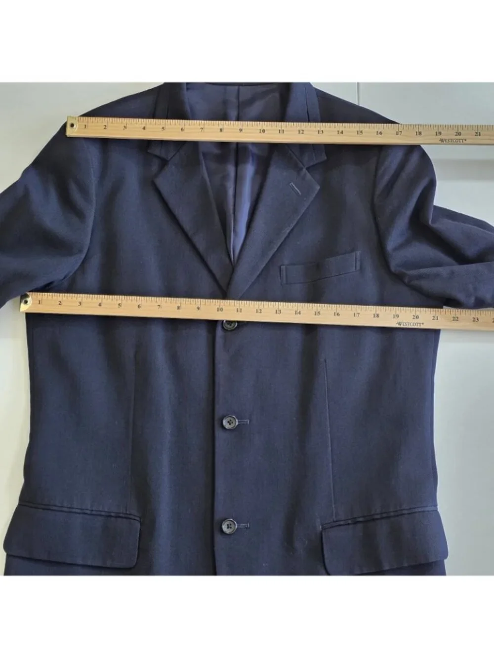 Vtg Y's Yohji Yamamoto Blazer Mens Sz 3/L Black Lined 3B Avant Garde Unisex Edgy